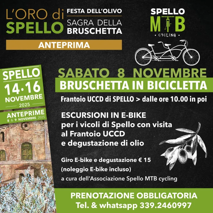 Festa dell'Olivo e Sagra della Bruschetta a Spello