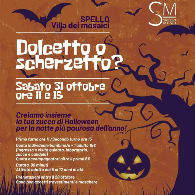 Halloween a Villa dei Mosaici di Spello