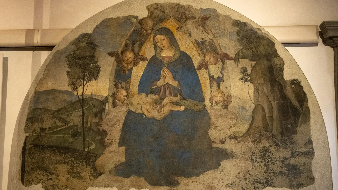 Madonna col Bambino, attribuito a Pietro Vannucci