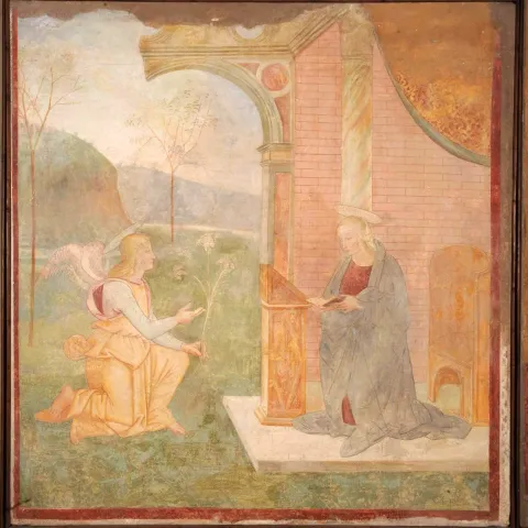 L’Annunciazione, Tiberio di Assisi